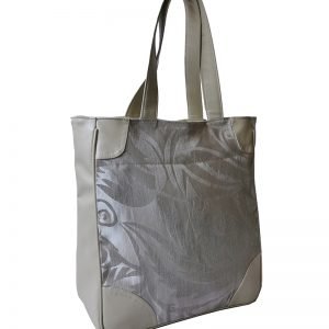 Cartera bolso de hombro color Nácar