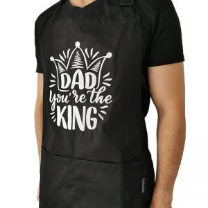 Pechera Negra de gabardina Dad King