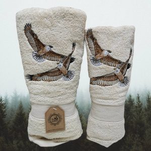 Toallas mano y baño Modelo Aguilas