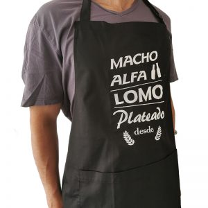Pechera Negra de Gabardina Macho Alfa