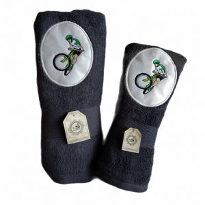 Toallas mano y baño Modelo bicicleta