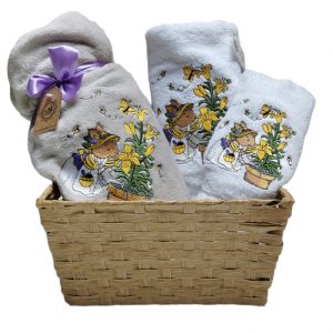 Canasto ratona jardinera simple