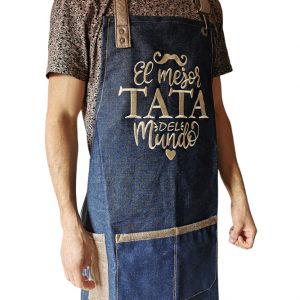 Pechera de Mezclilla el mejor tata