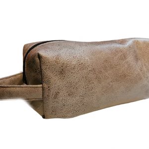 Neceser simple café claro grande