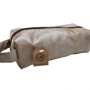 Neceser simple beige chico