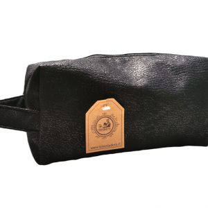 Neceser simple negro grande