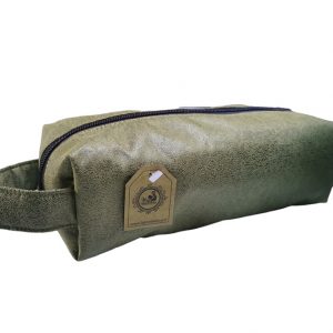 Neceser simple verde chico