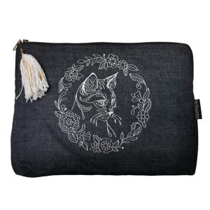 Bolso Portanotebook 14' Mezclilla Gato