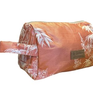 Bolso cosmetiquero damasco