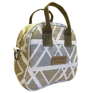 Bolso tipo Lonchera geometrica