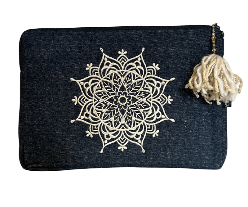 Bolso Portanotebook 14' Mandala beige